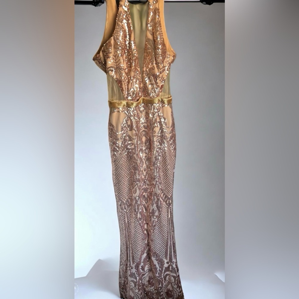 Rose gold Prom dress